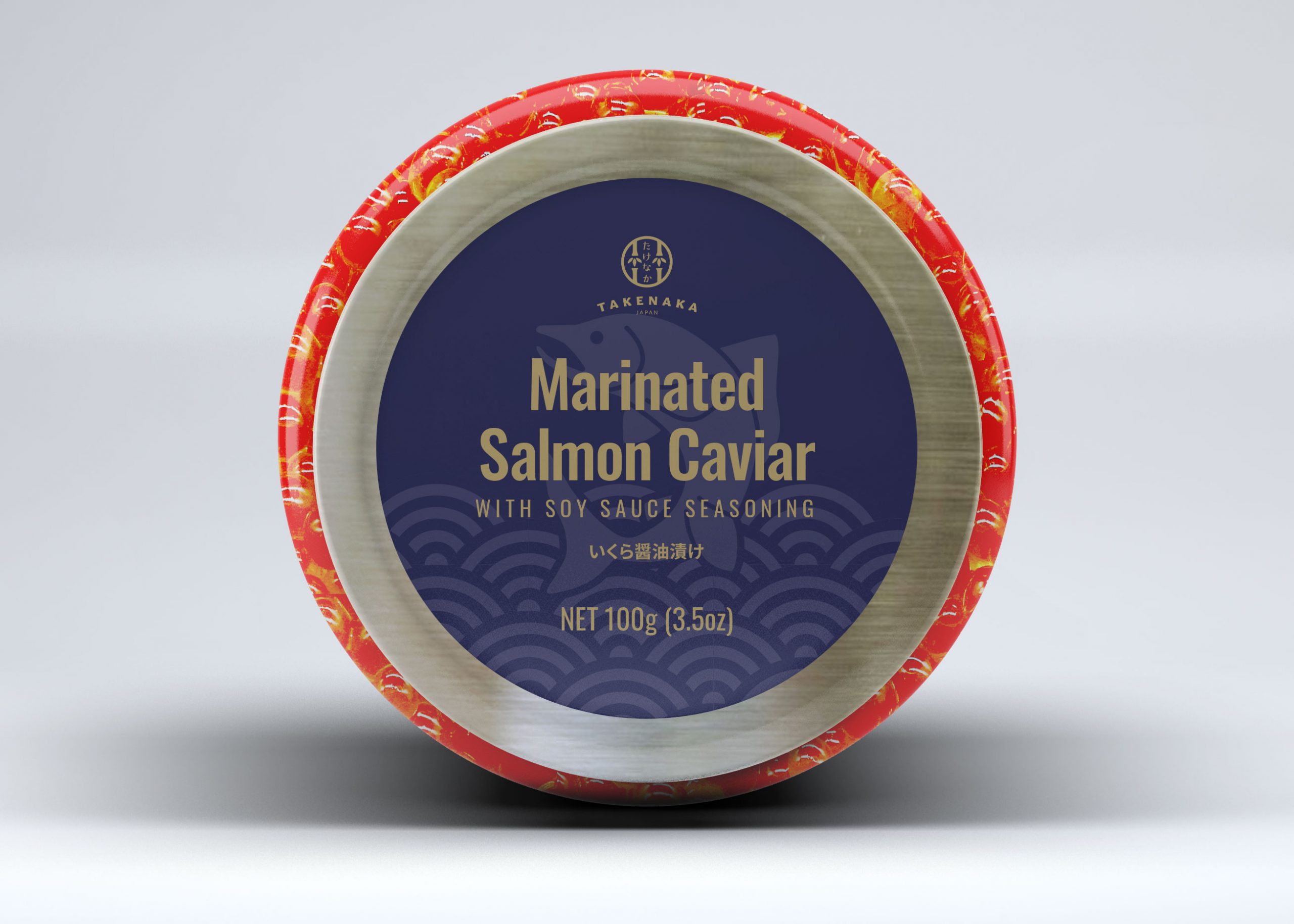 Package for Frozen Salmon Caviar(Ikura)
